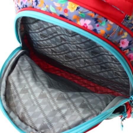 Frame backpack 39 x 29 x 17 cm, Across, red-8