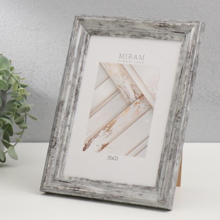 Photo frame Plastic "Mira" 15x21 cm, 642623-6, (plastic screen)-1