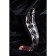 Unrealistic phallimitator Sexus Glass, glass, transparent, 17.5 cm