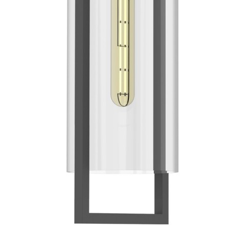 Street lamp Mantra Maya, E27, 1x20W, 175x170x585 mm, dark gray color-2