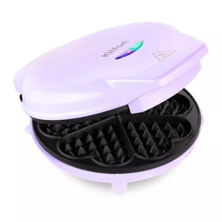 Electric waffle box KTFORT KT-1688, 950 W, Belgian, purple