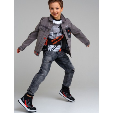 Denim jacket for a boy PlayTode, height 176 cm-2