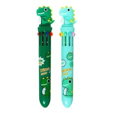 Automatic ballpoint handle 10 color, rod 0.7 mm, 