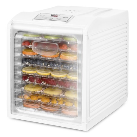 Drywall for vegetables and fruits KitFort KT-1909, 700 W, 9 tiers, white