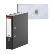 A4, 70 mm registrar, Erichkrause, Business, assembled, pocket for a spine, metallic kant, capacity 450 sheets, black