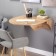 Tumbling table, 800x800, oak woth