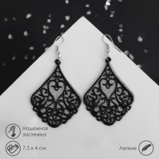 Earrings hanging 