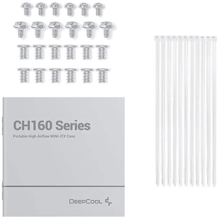 Корпус Deepcool CH160 WHITE-2