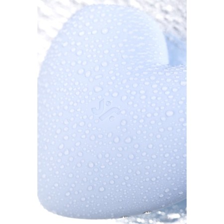 Vacuum-wave contactless stimulator of the Satiffyer Cutie Heart, silicone, blue color-8