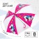Children's umbrella, Minnie Mouse Unicorn, 8 spokes d = 86 cm