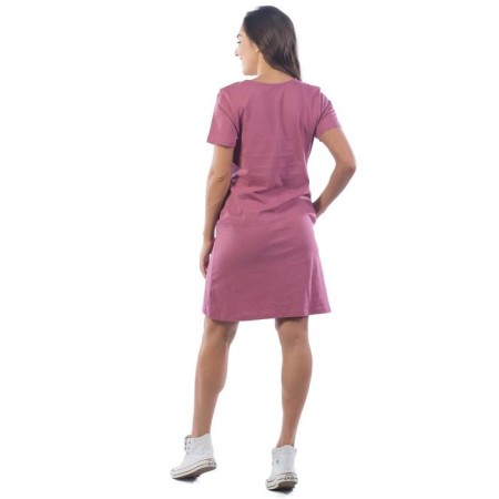 Women's tunic, size 44, raspberry color-4