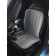 Pack with heating in the front seat Airline, 12 V, 35/45W, 100x50 cm, gray