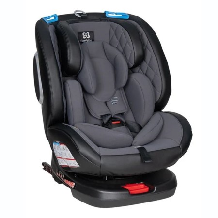 Car seat children's Farfello, ISOFIX system, dark gray color