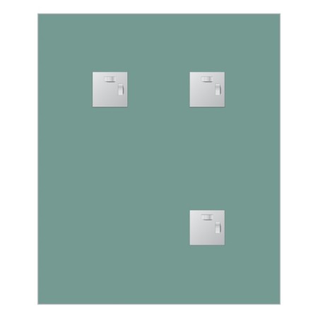 EvoForm mirror, with fatcet, 5 mm, 50x60 cm-2