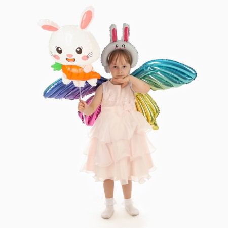 Set of foil balls "Carnival set. Bunny ", 3 pcs.-3