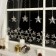Garland “fringe” 2.4 × 0.9 m with nozzles “snowflakes”, ip20, transparent thread, 150 LED, glow blue, 8 modes, 220 V