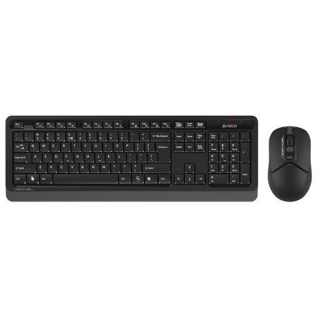 Keyboard + Mouse A4Tech FSTYLER FG1012 Claw: Black/Gray Mouse: Black USB Wireless Multi 10046