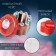 The sewing set "Chamomile", 26 items, in a plastic glass, 6.5 × 7.5 cm, color mix