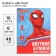 Color paper, A4, 16 sheets, 16 colors, non-unilateral, on paper, 48 g/m², Spider-Man