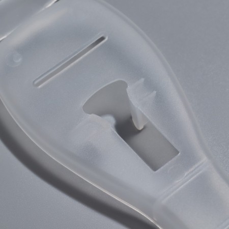Academician for razor, with a lid, 16.6 × 5.2 × 3 cm, the color is transparent-11