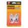 Hooks self -adhesive, round, with a system of universal removal, set, chrome, 2.5 x 5.5 cm, 2 pcs.