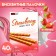 Willie Wafer biscuit sticks with strawberries, 40 g