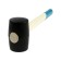 Kiyanka tundra, wooden handle, black rubber, 350 g
