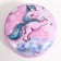 Casket Metal Round "Unicorn" mix 5x6.5x6.5 cm