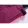 Ski pants for a girl, height 116 cm, dark purple color