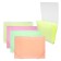 A4 cartridge folder on the 13 departments button, Erichkrause, Matt Neon, transparent plastic, mix