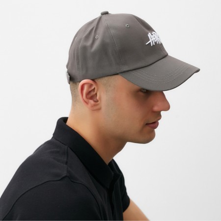Minaku cap "Heart", gray color, size 56-58-3