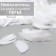 Filler from feathers for balls and gifts, white, 6g.