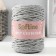 Knitting cord without a core 70% cotton, 30% polyester width 3mm 100m/160 ± 10g (107) mix