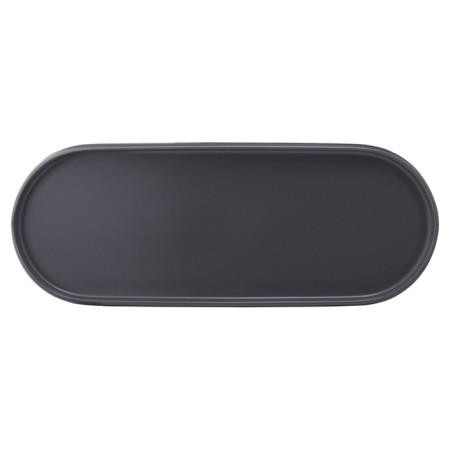 Oval dish TKANO Essential, dark gray color-4
