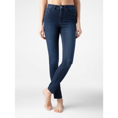 Women's jeans modeling Conte Elegant Skinny, size S, color Washed Indigo-1