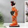 Collectible doll "Geisha with a musical instrument" 32x12.5x12.5 cm