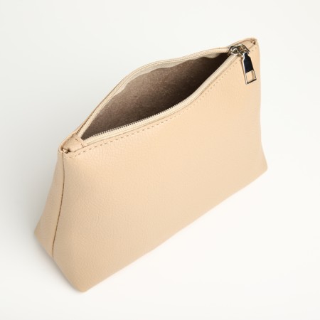 Women's bag on magnet Textura, large size, beige color-7