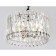 Crystal chandelier with Ambrella Light, Traditional, TR5062, E14, Color Chrome