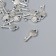 Decor for creativity Metal "Micro with a heart" silver 1928M006 1.6x0.73 cm