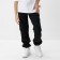 Children's pants Minaku, black color, height 128 cm