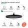 Shower watering can Iddis spahome spa26bpi64, upper, round, d = 260 mm, ABS plastic, black