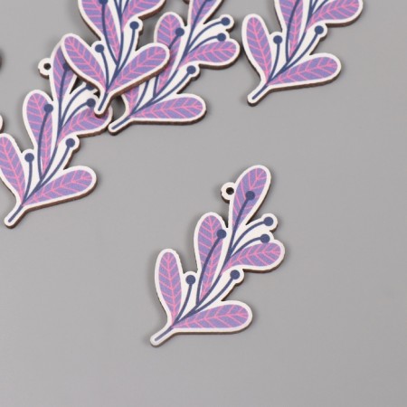 Decor for creativity tree "Vetochka" set 6 pcs 4.5x3x0.3 cm