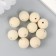 Beads for creativity velvet spraying "White Cloud" set 10 pcs d = 1.4 cm