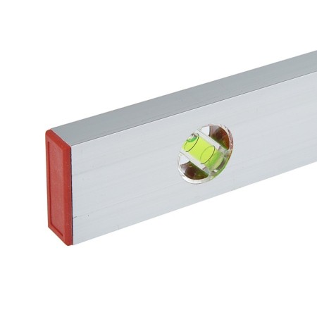 Aluminum level Sparta, 80 cm, 3 eye, ruler-1