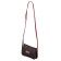 Female bag, artificial leather, black 24x5x15 cm