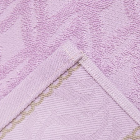 Tricky towel 70x130 Juliet, lilac color 420g/m 100% cotton-3
