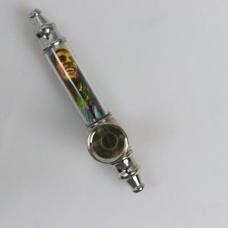 Bob Marley smoking tube, 5 nets, 10 x 3 cm,-1