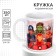 Sublimation mug, 350 ml "Heroes live among us", Avengers