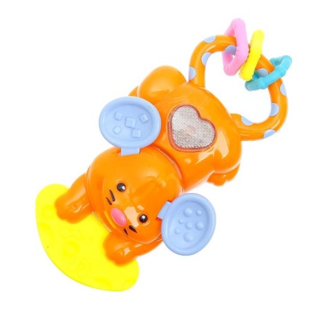 Musical rattle "mouse", light, sound, color mix-1