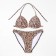 Separate Minaku Puncture swimsuit with print, size 44